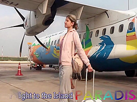 Shooting Russian Model In Paradise Turns To Into Sex - Day 1 13 Min