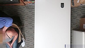 Shoplifter Zoey Clark Fucked And Cum Showered On Her Face