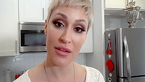 Short haired milf want to fuck her step son
