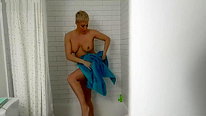 Short haired milf want to fuck her step son