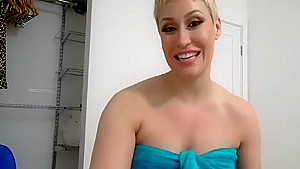 Short haired milf want to fuck her step son
