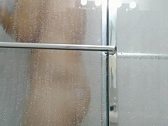 Shower Fun With G Spot Stimulation Masturbation And Throbbing Cumshot