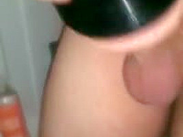 Shower masturbation