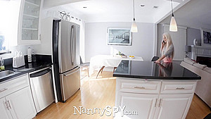Skinny Blonde Nanny Gets What She Deserves; A Proper Fucking