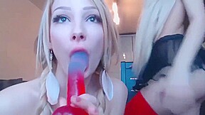Skinny lesbian teen 18+ action