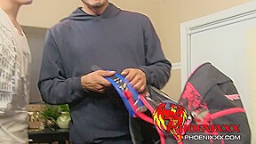 Slutty twink Ryker Madison takes a good fucking in the butt