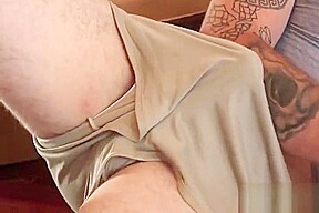 Smoking hot guys fucks a sex doll