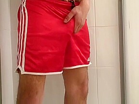 Sportlads - Ian in Red Shorts