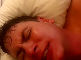 Spun chubby twink force fed my cock and spit Humiliating