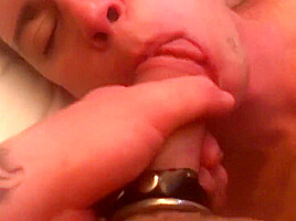 Spun chubby twink force fed my cock and spit Humiliating