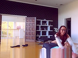 SpyFam Step sister Aidra Fox caught musical masturbating