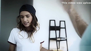 Stepbro pounded lesbian stepsis Uma for her to experience a cock
