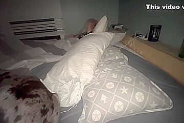 Stepmom And Stepson Share Bed