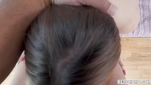 Stepmom Brianna Rose wants to teach stepson how to fuck