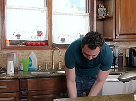 Stepmom Cali Rewarded Brad For Cleaning The Kitchen