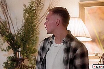 Stepson Fucks Big Tits Milf Stepmom Next To Napping Stepdad