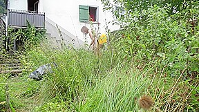 Stinging Nettle Gardening Ruined Hands Bicycle Ride to Country Village Fun