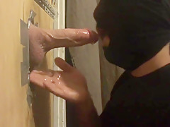 Str8 Fan Visiting From Out Of Town Tries Out My Throat