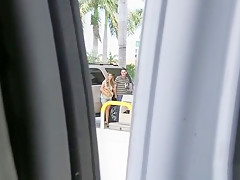 Straight amateur tugged