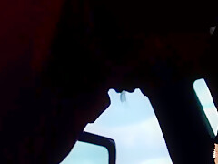 Stranded Rides Cock In The Car - Anastasia Blonde
