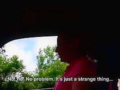 Stranded Rides Cock In The Car - Anastasia Blonde