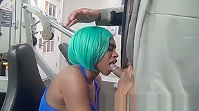 Stranger Fucking Cute Big Black Butt In Public Gym Exhibitionist Taboo Sex