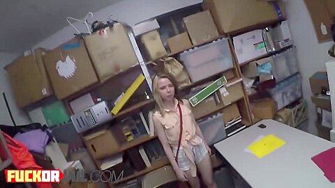 Stunning teen 18+ Babe Demands That Officer Dick
