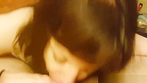 Submissive Wife Draininc Cock At Home