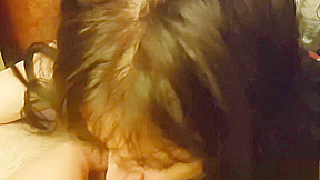 Submissive Wife Draininc Cock At Home
