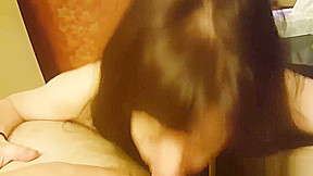 Submissive Wife Draininc Cock At Home