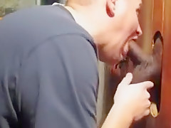 Sucking BBC At The Gloryhole