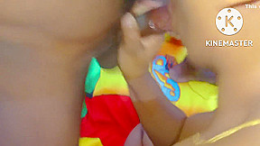 එයග එක ඇතවනන උරල කර බවව Sucking His Cock And Drink Cum
