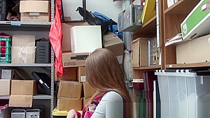 Sucking shoplifting teen 18+