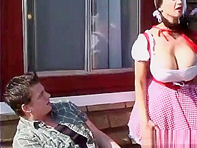 Summer Cummings in little red riding hood