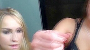 Super Hot Straight Edging Cumpilation Two on One - Pt2