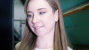 Sweet sexy teen 18+ caught fingering her pussy by grandpa and he fucks her twat