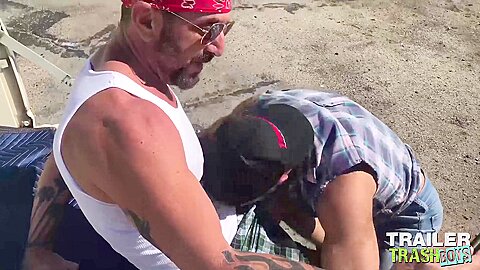 TRAILERTRASHBOYS Hunky Vince Parker Raw Breeds Jake Nicola