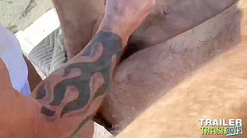 TRAILERTRASHBOYS Hunky Vince Parker Raw Breeds Jake Nicola