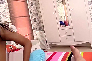 Tall and beautiful ladyboy gets barebacked hard