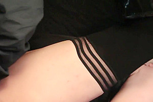 Tania, playing with a fan