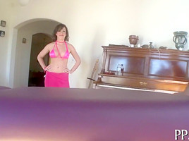 Tantalizing quim pleasuring