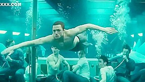 Taron Egerton Hot Sexy Bare Chested in Kingsman The Secret Service