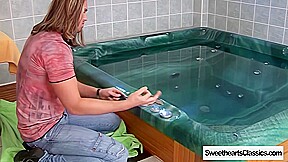 Tarra Gets Fucked in the Pool (Remastered) - Sweetheartsclassics
