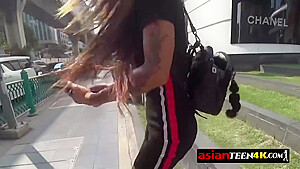 The Fake Tits On This Asian teen 18+ Looks So Good Bouncing