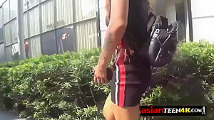 The Fake Tits On This Asian teen 18+ Looks So Good Bouncing