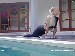 This Is Fucking Outdoor Yoga  Im Sure With Big Ass Blonde