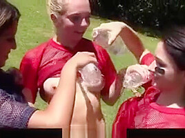 Three Sexy Hot teen 18+ Athlete Girls Mandy, Sophie And Tiffany