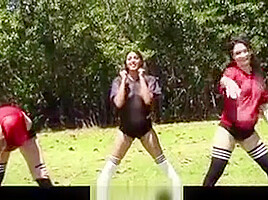 Three Sexy Hot teen 18+ Athlete Girls Mandy, Sophie And Tiffany
