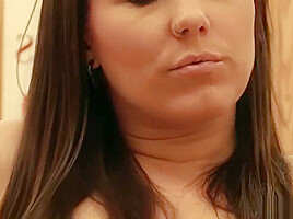 Three coed cuties have lesbian sex