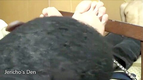 Tied Up Black Male Feet Licked